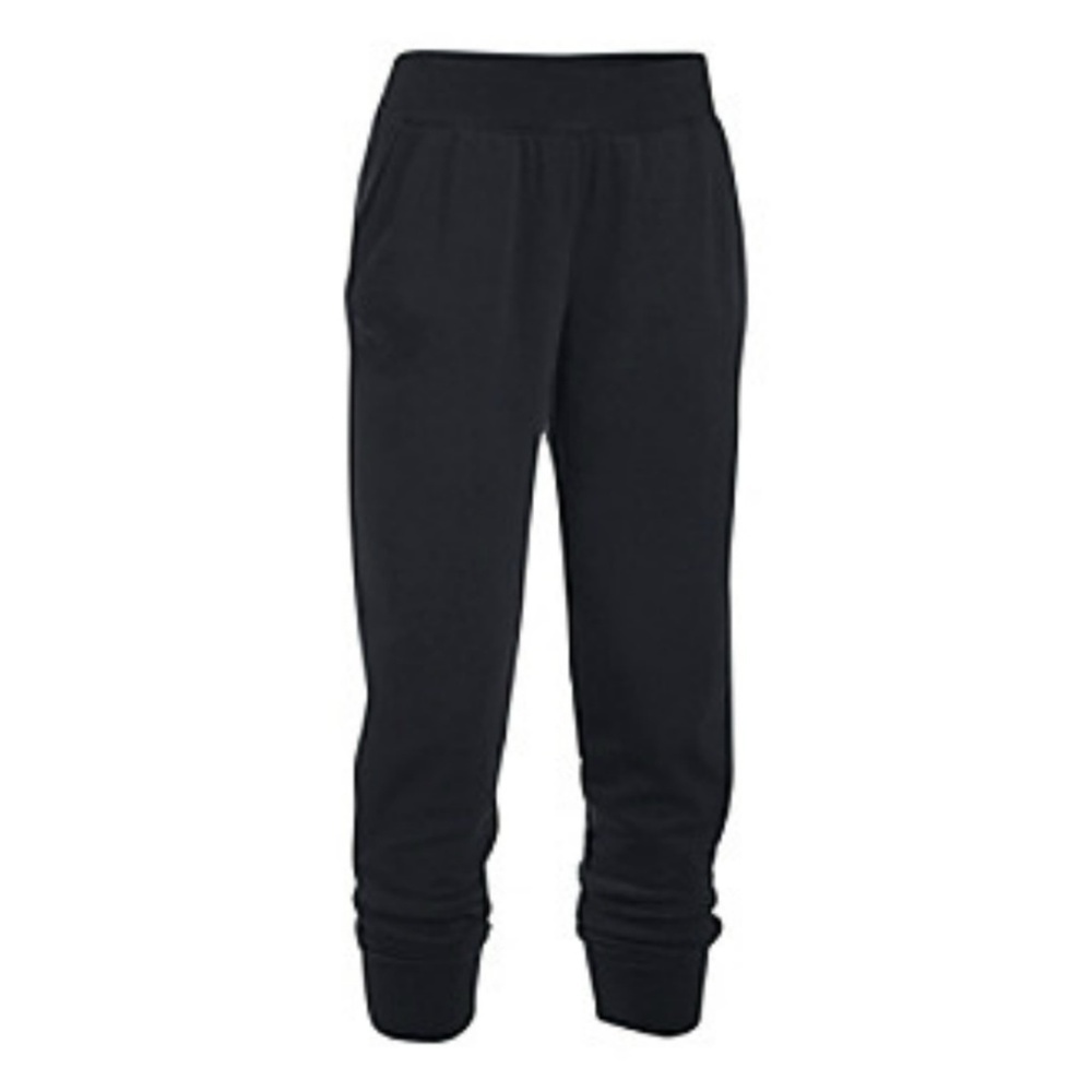 Under Armour French Cropped Pants Black Me…